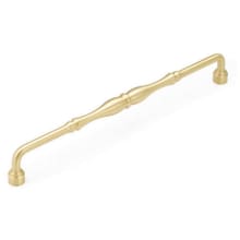 Colonial 15" Center to Center Concealed Screw Handle Solid Brass Appliance Pull