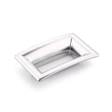 Finestrino 2-1/2" Center to Center Modern Fluted Open Rectangle Cabinet Pull - Made in Italy
