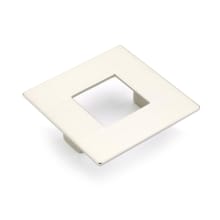 Finestrino 2-1/2" Center to Center Modern Hollow Square Finger Cabinet Pull - Made in Italy