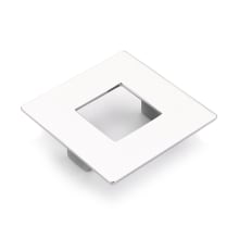 Finestrino 2-1/2" Center to Center Modern Hollow Square Finger Cabinet Pull - Made in Italy