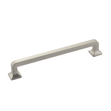 Menlo Park 6" Center to Center Squared Cabinet Handle / Drawer Pull with Curved Corners