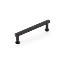 Pub House 4" Center to Center Knurled Handle Solid Brass Cabinet Bar Handle / Drawer Bar Pull