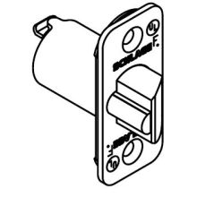 2 3/8" Replacement Deadlatch with 1/4" Radius Corner 1" x 2 1/4" Faceplate