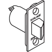 2 3/8" Replacement Spring latch with Square Corner 1" x 2 1/4" Faceplate