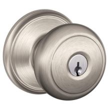 Andover Keyed Entry Panic Proof Door Knob Set