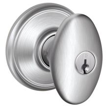 Siena Keyed Entry Panic Proof Door Knob Set