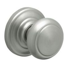 Andover Non-Turning One-Sided Dummy Door Knob Featuring a Decorative Andover Rosette