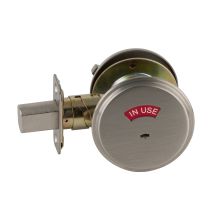 One Sided Deadbolt with In Use Indicator