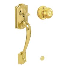 Camelot Lower Handleset Featuring the Georgian Knob for Use with Schlage Deadbolts