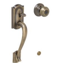 Camelot Lower Handleset Featuring the Georgian Knob for Use with Schlage Deadbolts