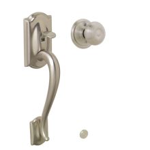 Camelot Lower Handleset Featuring the Georgian Knob for Use with Schlage Deadbolts