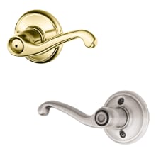 Flair Right Handed Privacy Door Lever Set - Split Finish Only