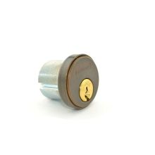 L Series 1-1/4 Inch Primus Classic C Keyway Mortise Cylinder with Compression Ring and Spring- Keys Not Included