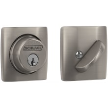 Single Cylinder Keyed Entry Grade 1 Deadbolt with Decorative Dalton Rose from the B-Series
