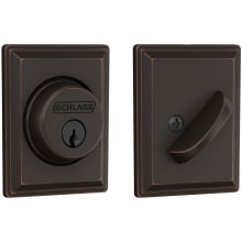 Single Cylinder Keyed Entry Grade 1 Deadbolt with Decorative Grandville Rose from the B-Series