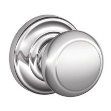 Andover Passage Door Knob Set with Decorative Andover Trim