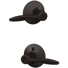 Delfayo Passage Door Lever Set with Plymouth Trim