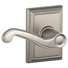 Flair Passage Door Lever Set with the Decorative Addison Trim