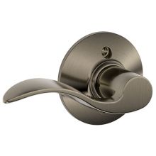 Accent Left Handed Non-Turning One-Sided Dummy Door Lever