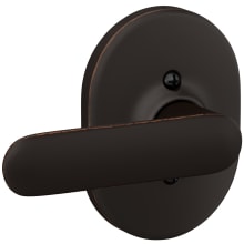 Davlin Non-Turning One-Sided Dummy Door Lever with Decorative Remsen Trim