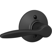 Delfayo Left Handed Non-Turning One-Sided Dummy Door Lever with Decorative Plymouth Trim