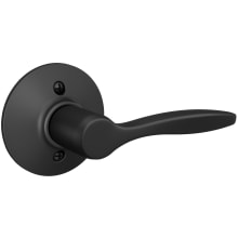 Delfayo Right Handed Non-Turning One-Sided Dummy Door Lever with Decorative Plymouth Trim