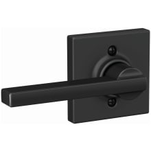 Latitude Non-Turning One-Sided Dummy Door Lever with Collins Trim