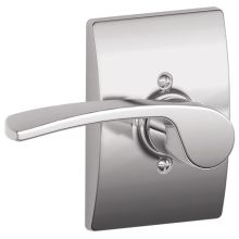 Merano Left Handed Non-Turning One-Sided Dummy Door Lever with Decorative Century Trim
