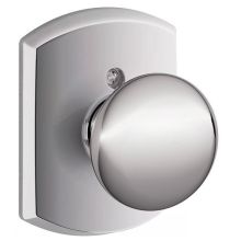 Plymouth Non-Turning One-Sided Dummy Door Knob with Greenwich Trim