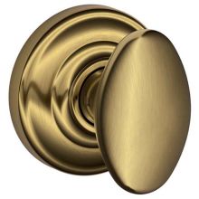 Siena Non-Turning One-Sided Dummy Door Knob with Decorative Andover Rose