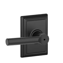 Broadway Privacy Door Lever Set with Addison Trim