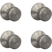 Bowery Privacy Door Knob Set - Pack of 4