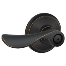 Champagne Privacy Door Lever Set