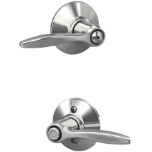 Delfayo Privacy Door Lever Set with Plymouth Trim from the F-Series