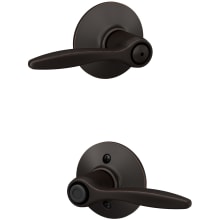 Delfayo Privacy Door Lever Set with Plymouth Trim from the F-Series