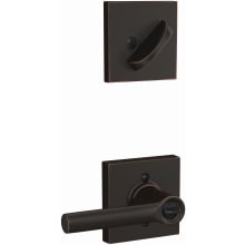 Broadway Lever Single Cylinder Keyed Entry Interior Pack with Collins Trim - Exterior Handleset Sold Separately