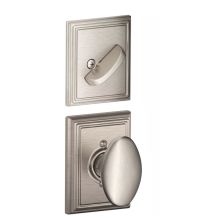 Siena Single Cylinder Interior Pack with Decorative Addison Trim - Exterior Handleset Sold Separately