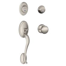 Wakefield Double Cylinder Handleset with Interior Andover Knob from the F-Series