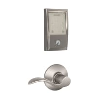 Encode Century WiFi Enabled Electronic Keypad Deadbolt with Passage Accent Lever