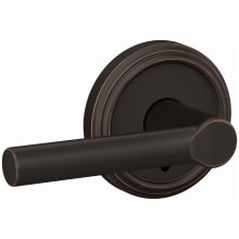 Custom Broadway Non-Turning Two-Sided Dummy Door Lever Set with Indy Trim