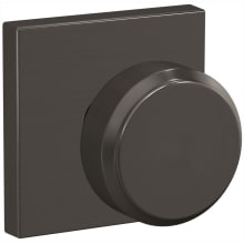 Custom Bowery Non-Turning Two-Sided Dummy Door Knob Set with Collins Trim
