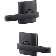 Custom Clybourn Non-Turning Two Sided Dummy Door Lever Set with Dalton Trim