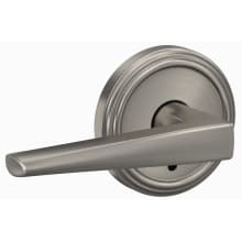 Custom Eller Non-Turning Two-Sided Dummy Door Lever Set with Indy Trim