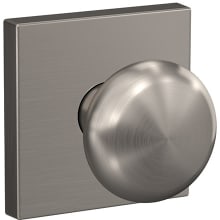 Custom Plymouth Non-Turning Two-Sided Dummy Door Knob Set with Collins Trim