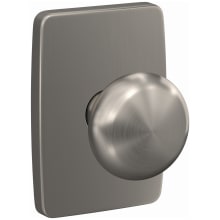 Custom Plymouth Non-Turning Two-Sided Dummy Door Knob Set with Greene Trim