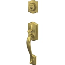 Custom Camelot Keyed Entry Single Cylinder Sectional Handleset - Exterior Only