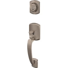 Custom Greenwich Keyed Entry Single Cylinder Sectional Handleset - Exterior Only