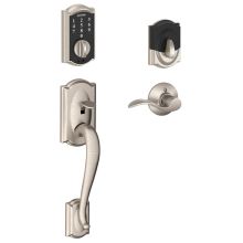 Camelot Touch Entry Handleset with Right Handed Accent Lever