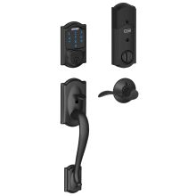 Connect Camelot Touchscreen Handleset with Accent Lever and Built-in Alarm - Right Handed