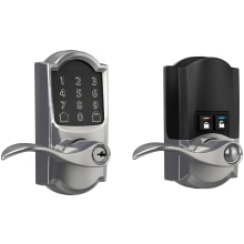 Encode WiFi Enabled Electronic Keypad Accent Door Lever with Camelot Trim
